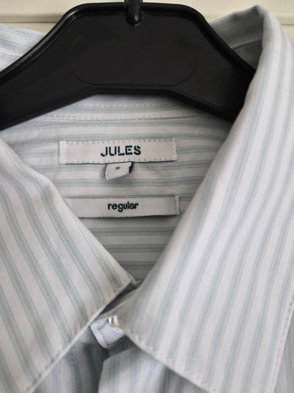 Chemise a rayure verte clair