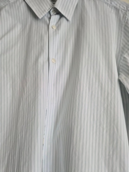 Chemise a rayure verte clair