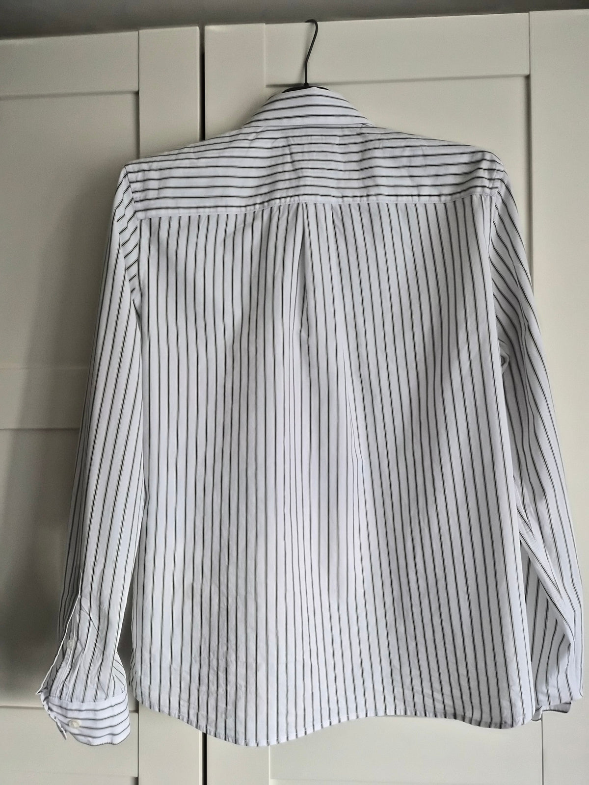 Chemise a rayure verte