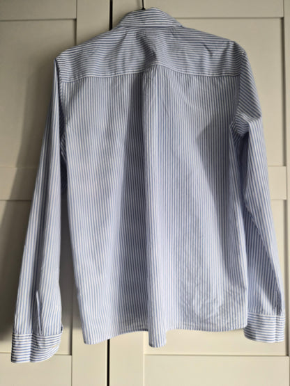 Chemise a rayure blanc bleu