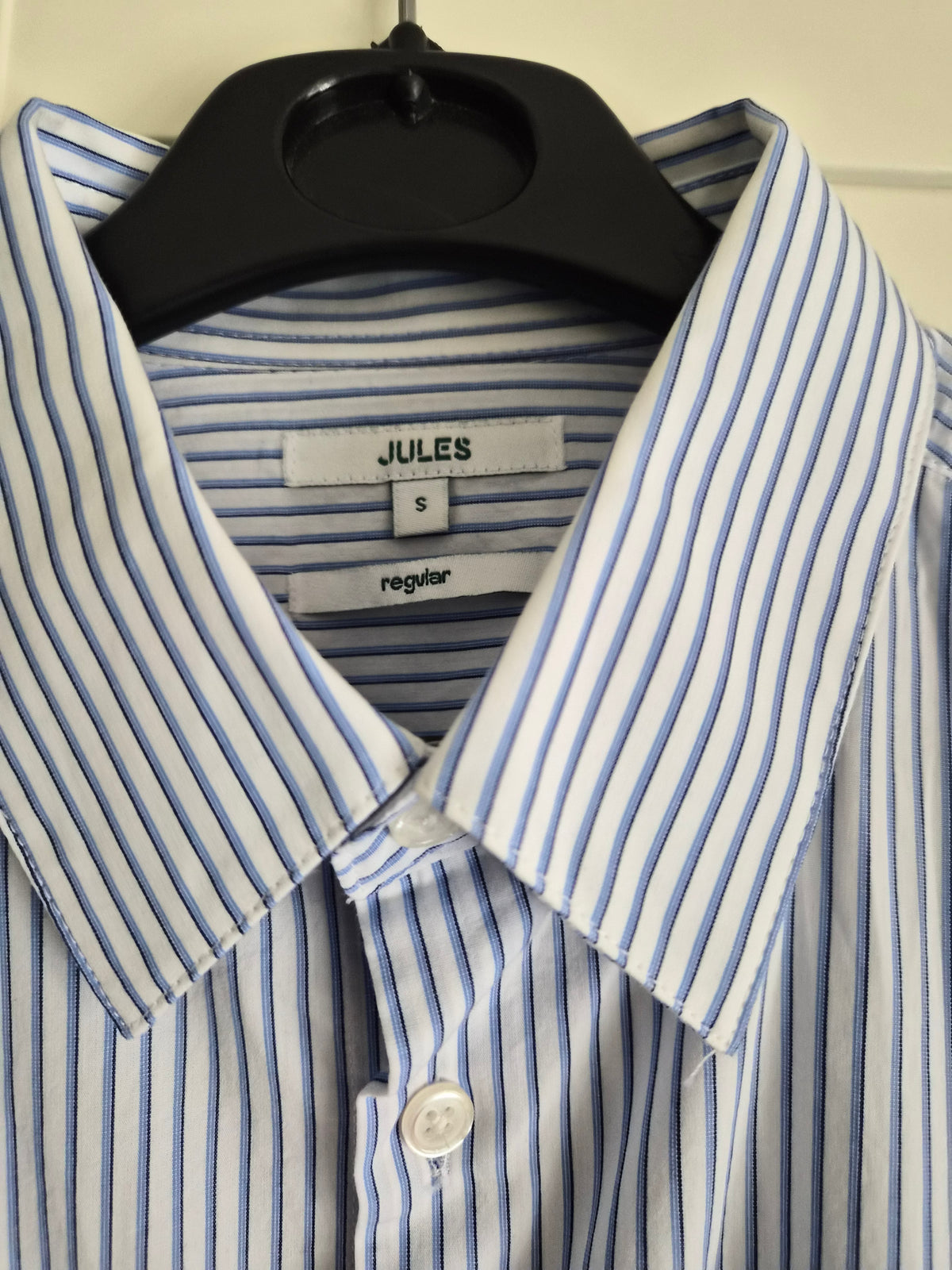 Chemise a rayure blanc bleu