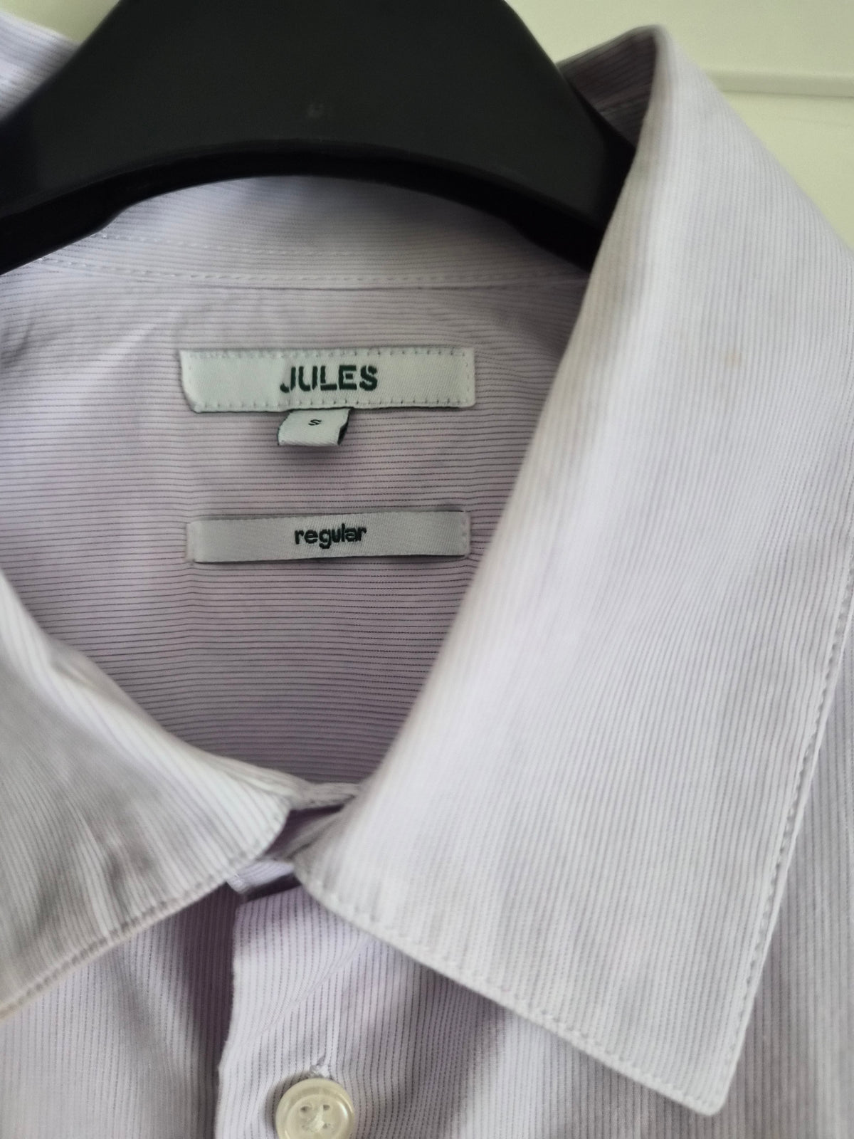 Chemise rose pâle regular