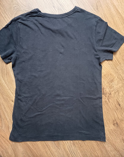 Tee shirt imprimé bleu marine