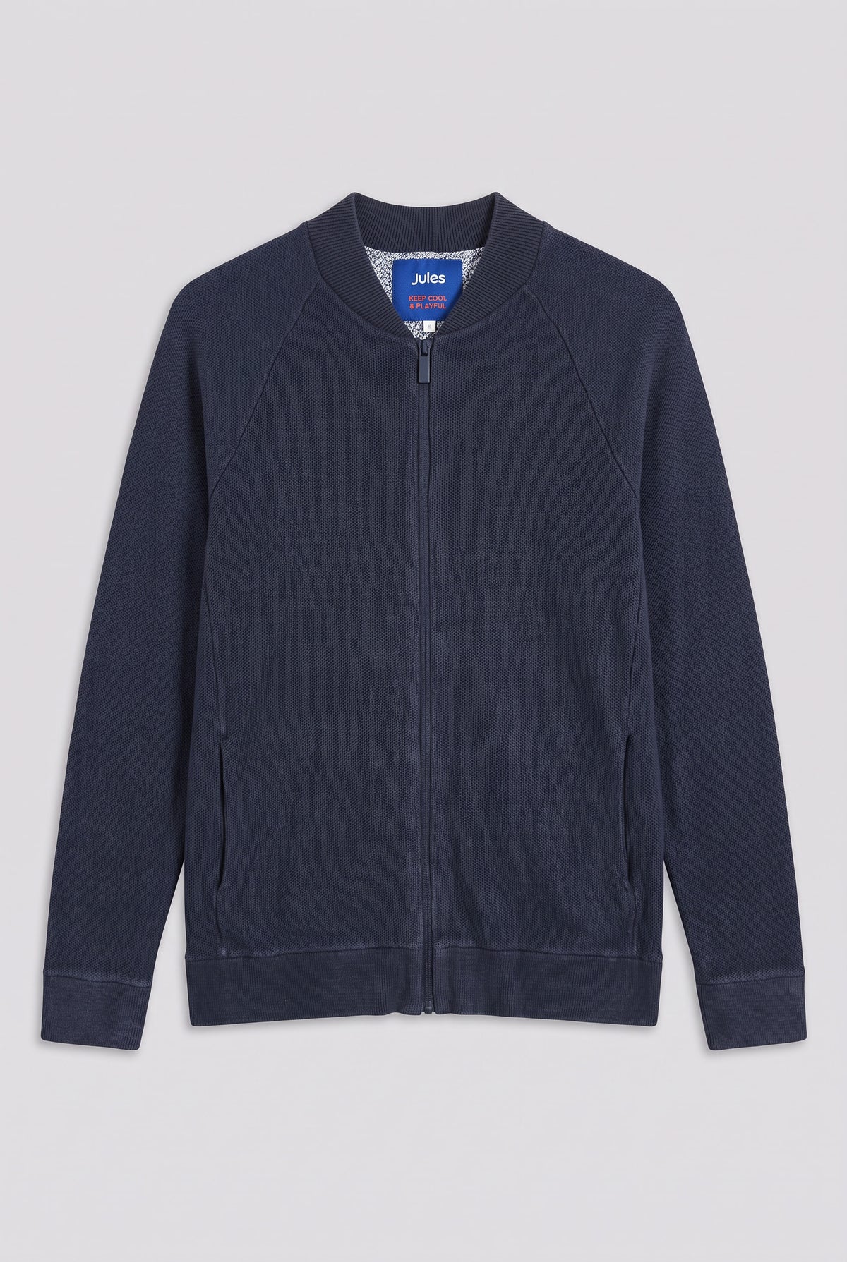 Gilet uni point fantaisie