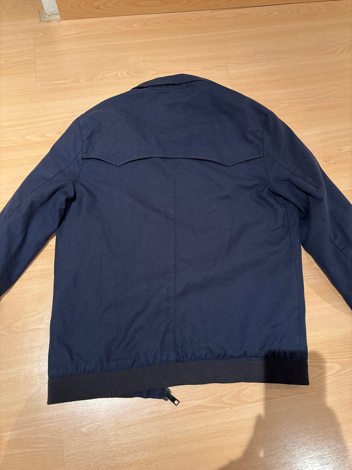 Blouson col chemise micro carreaux