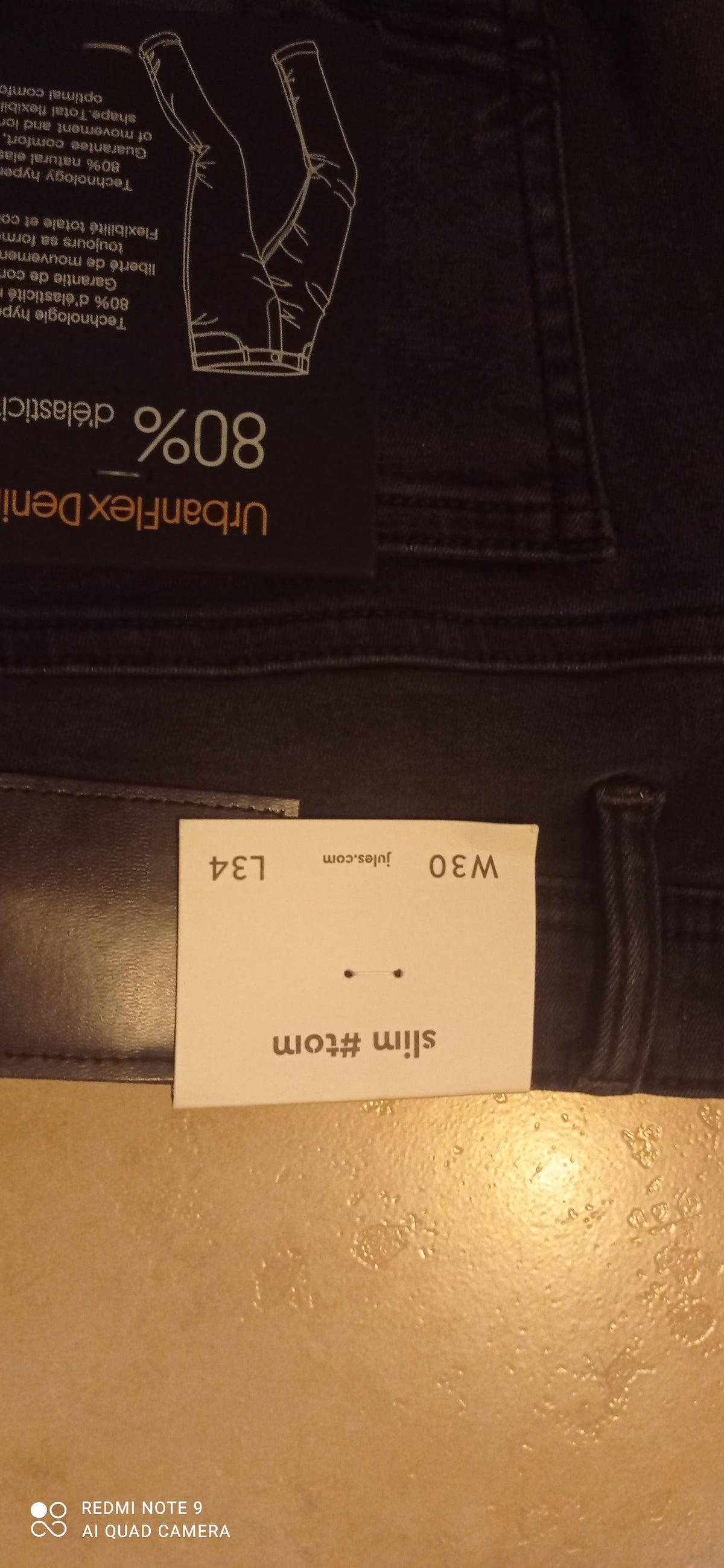 Jean slim #Tom urbanflex 4 longueurs