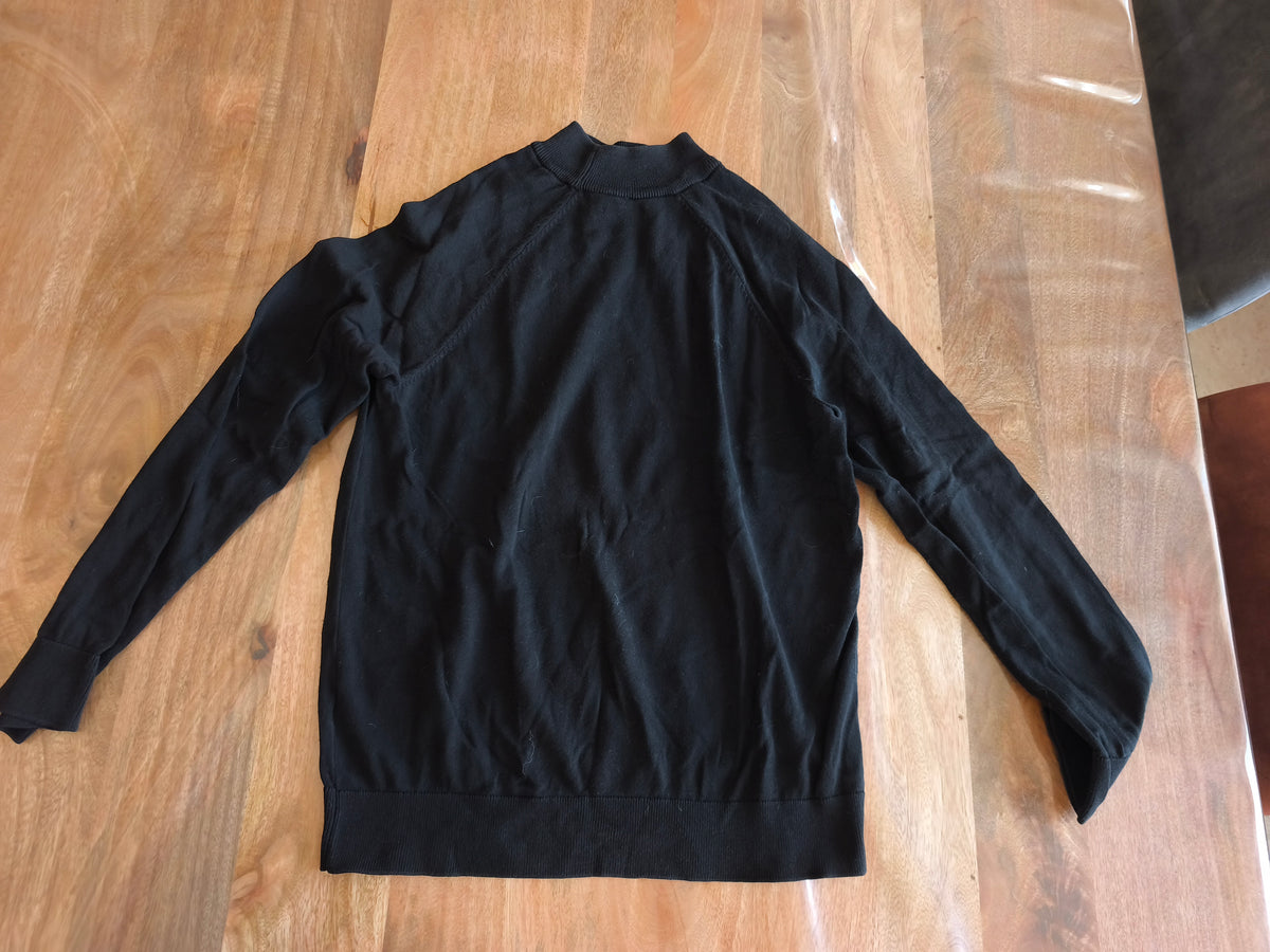 Pull semi Col roulé