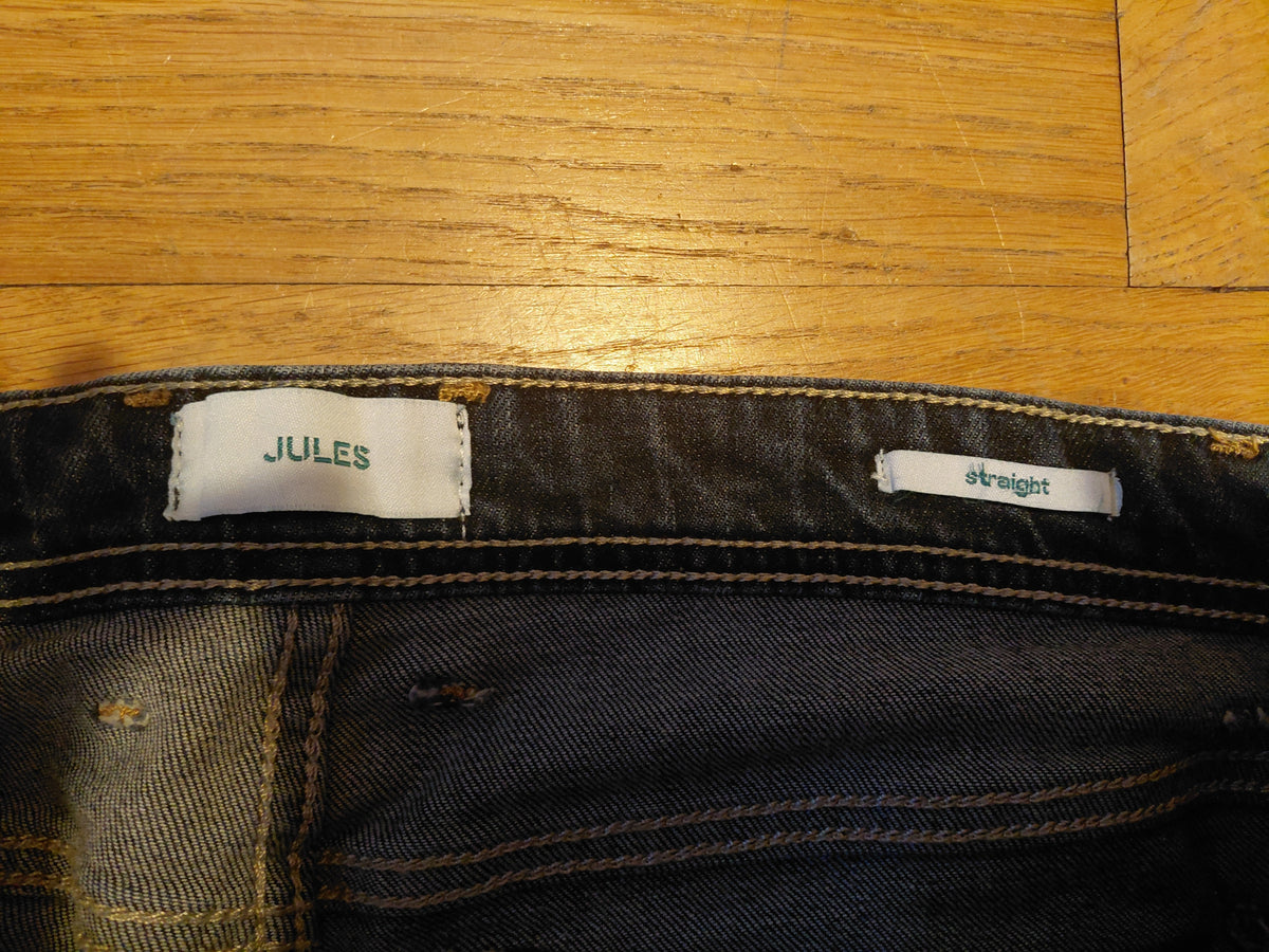 Jean bleu straight