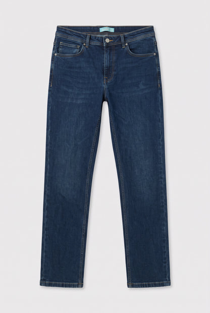 Jean bleu straight