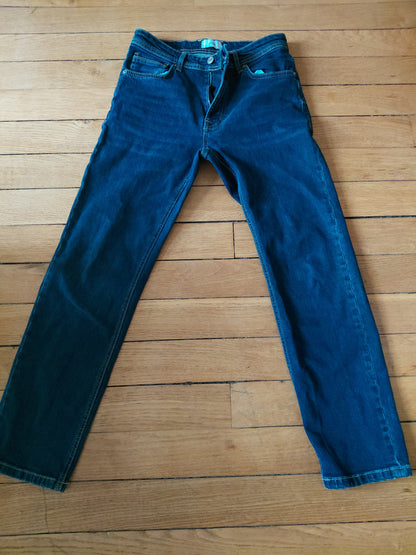 Jean bleu straight