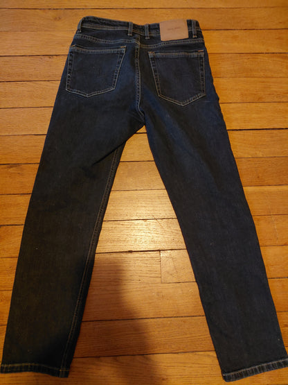 Jean bleu straight