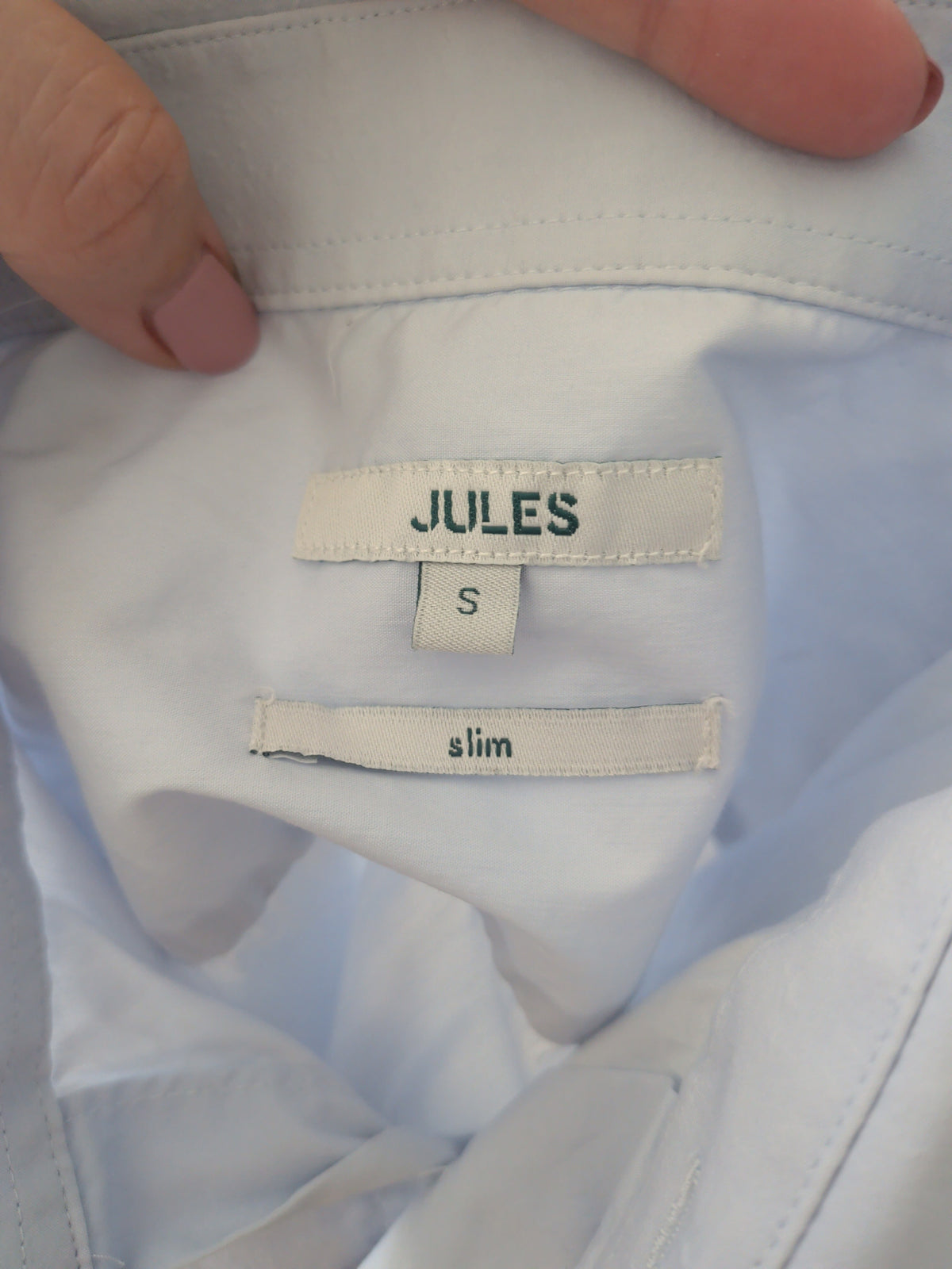 Chemise bleu clair