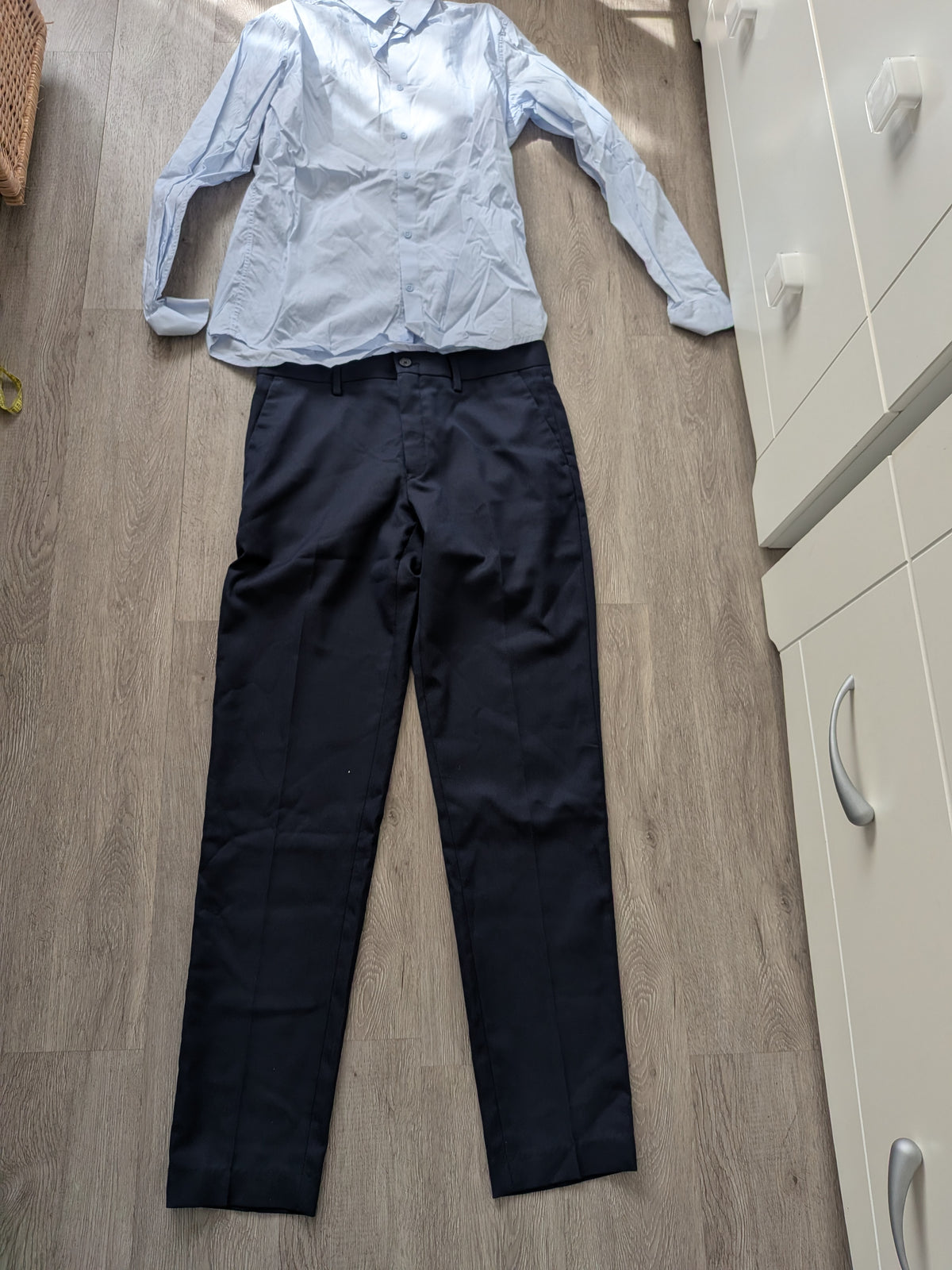 Chemise bleu clair