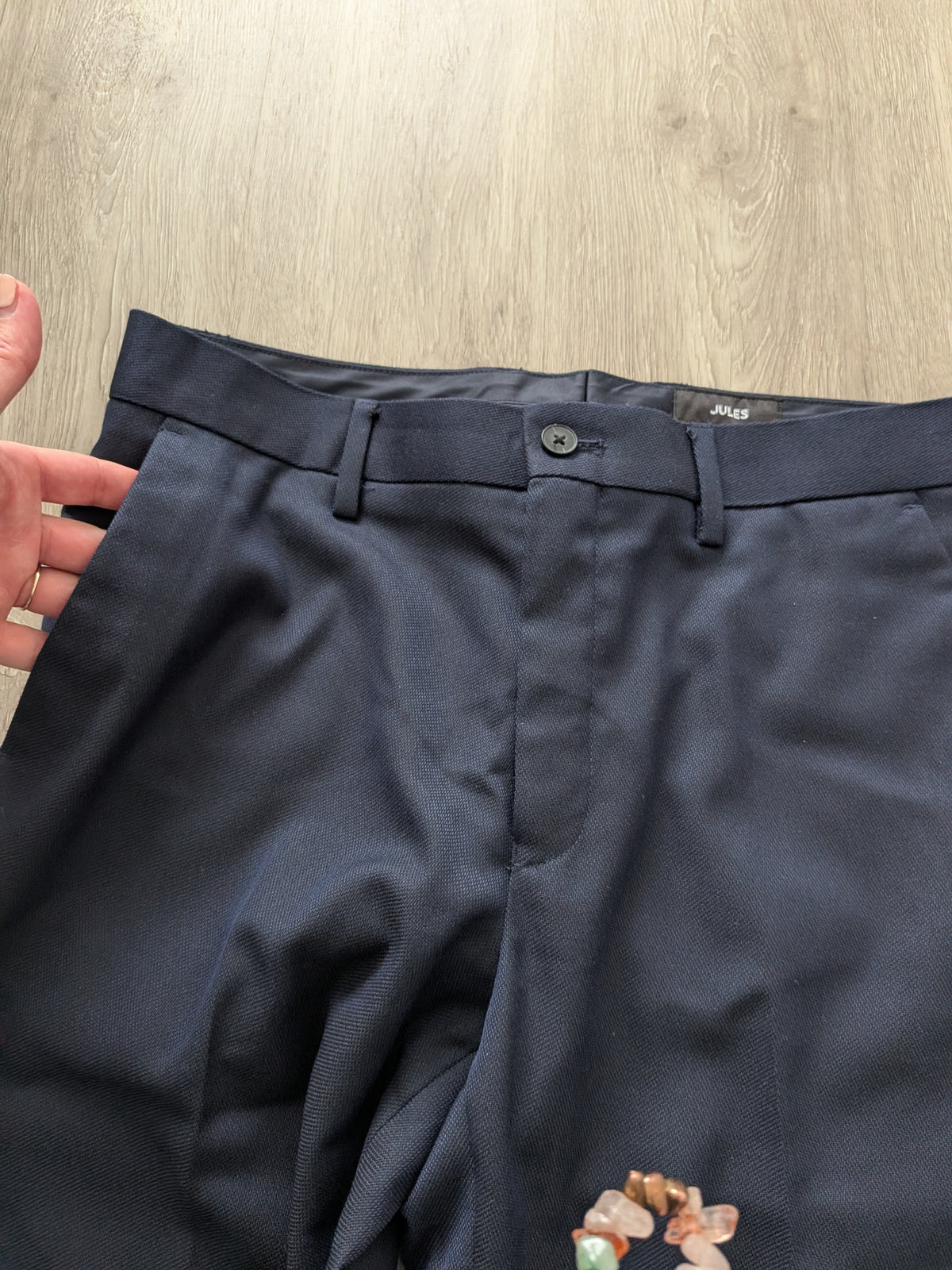 Pantalon de costume bleu nuit