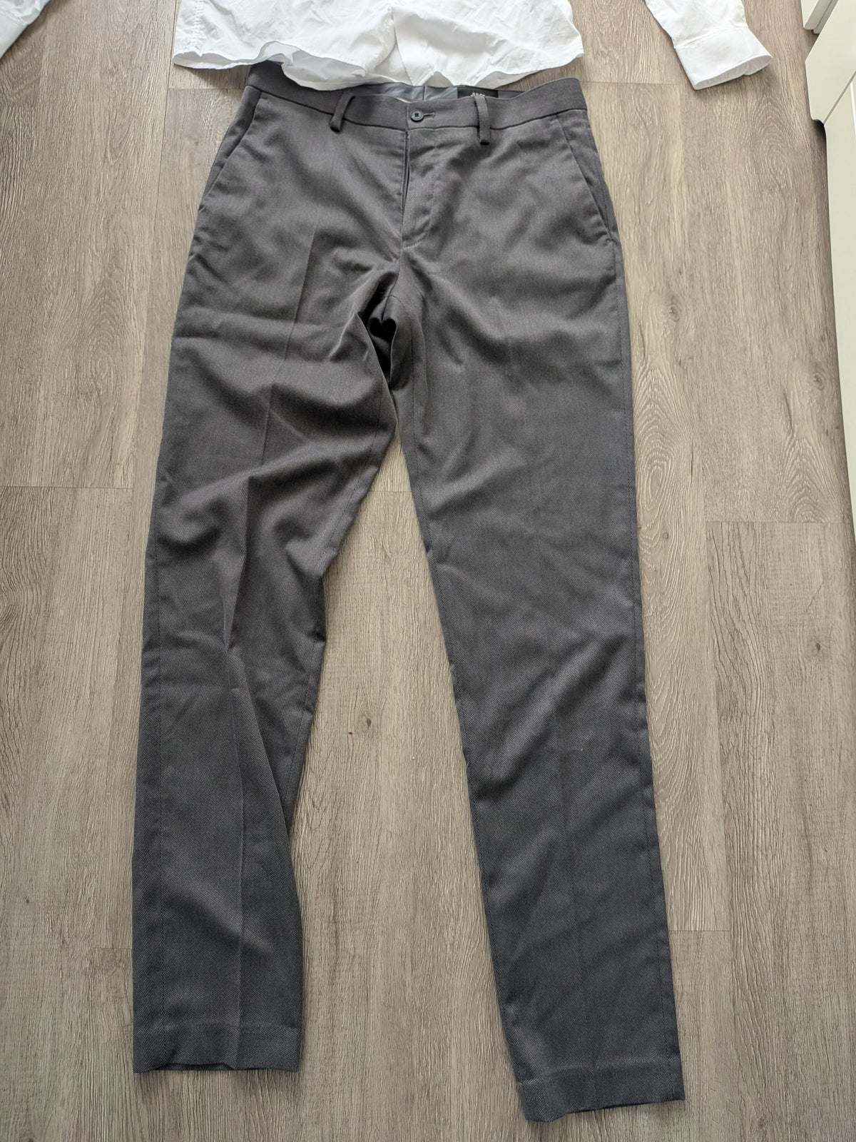 Pantalon de costume uni slim