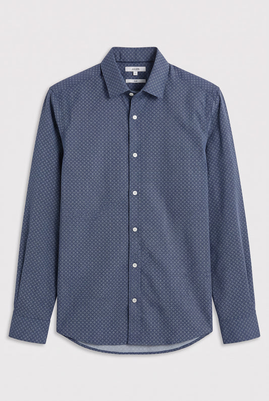 Chemise bleu slim