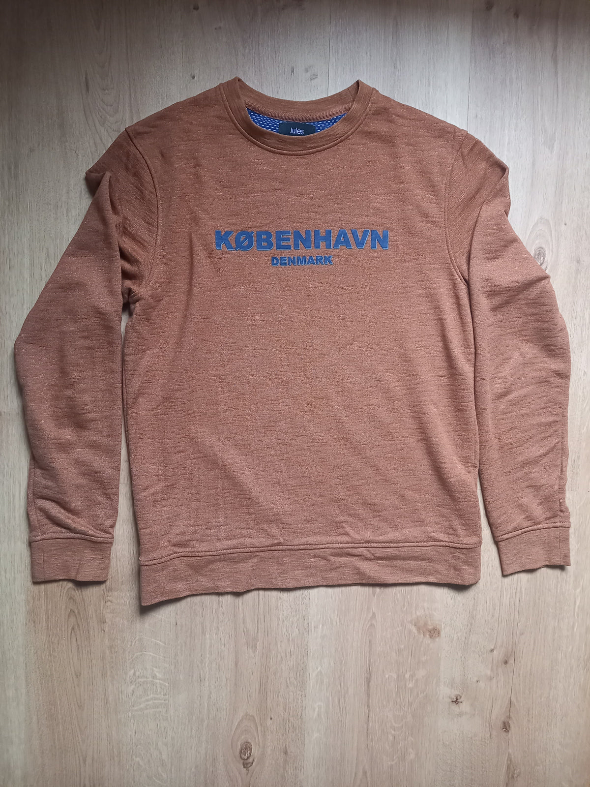 Sweat chiné avec patch