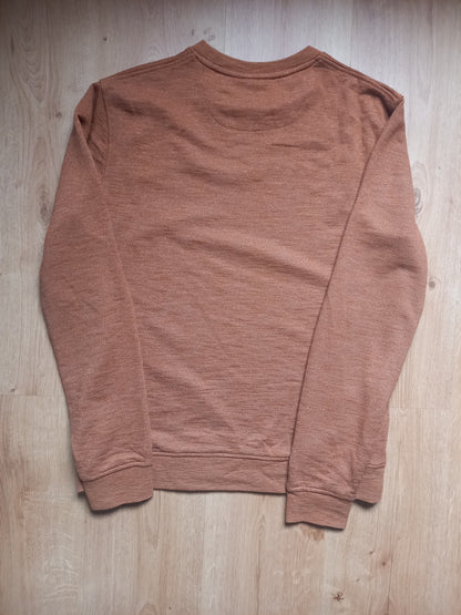 Sweat chiné avec patch