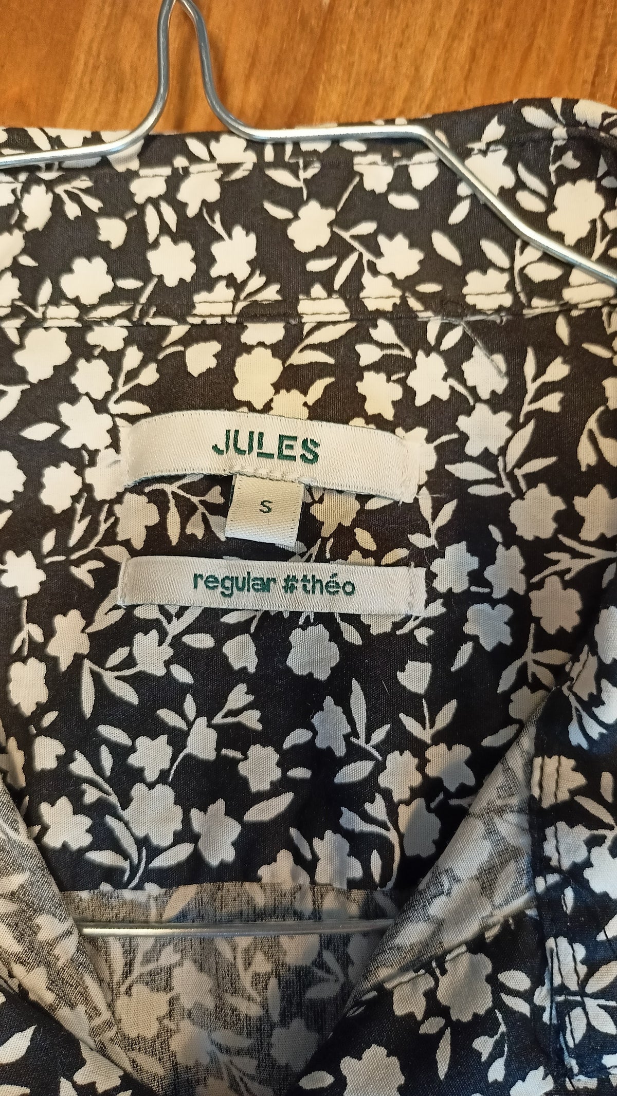 Chemise regular imprimé flueuri