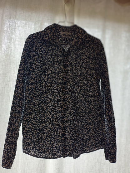 Chemise regular imprimé flueuri
