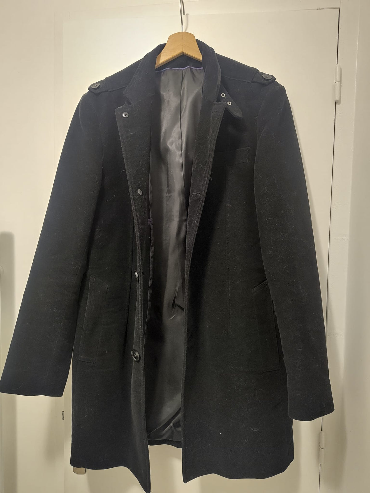 Manteau hiver velours