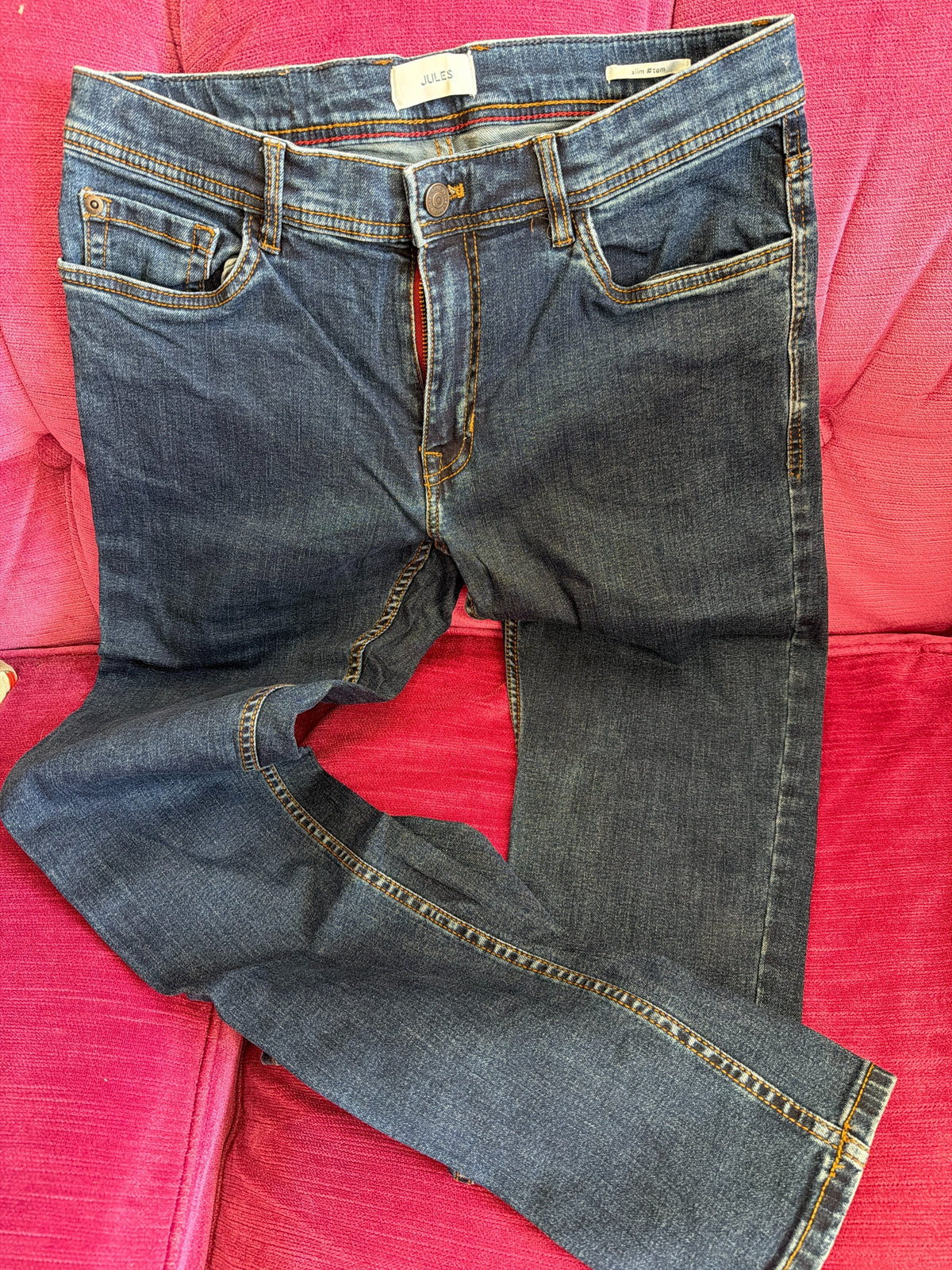 Jean slim en coton recyclé