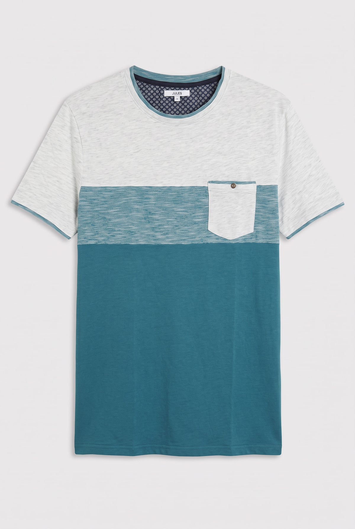 T-shirt coloré avec poche