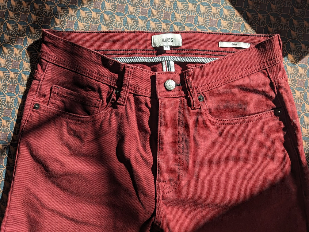 Pantalon 5 poches slim