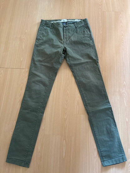 Chino coupe slim 4 longueurs uni Sasha