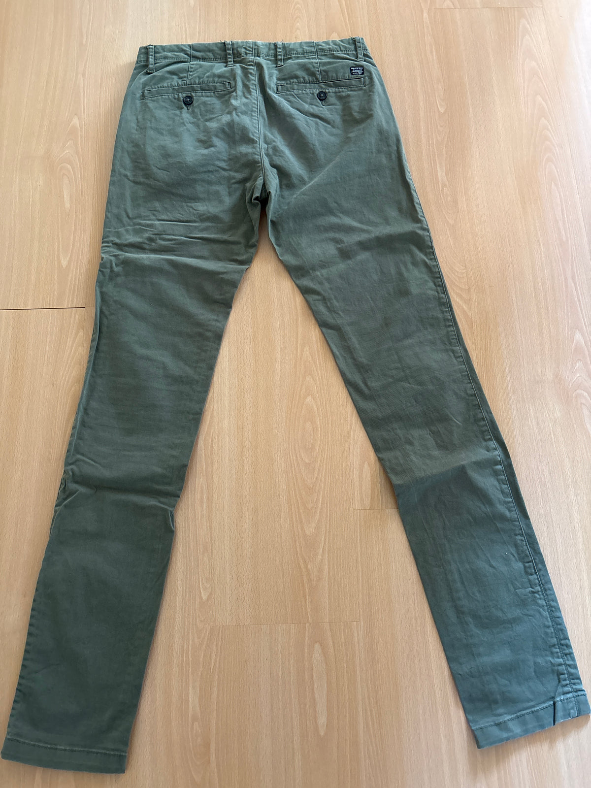 Chino coupe slim 4 longueurs uni Sasha