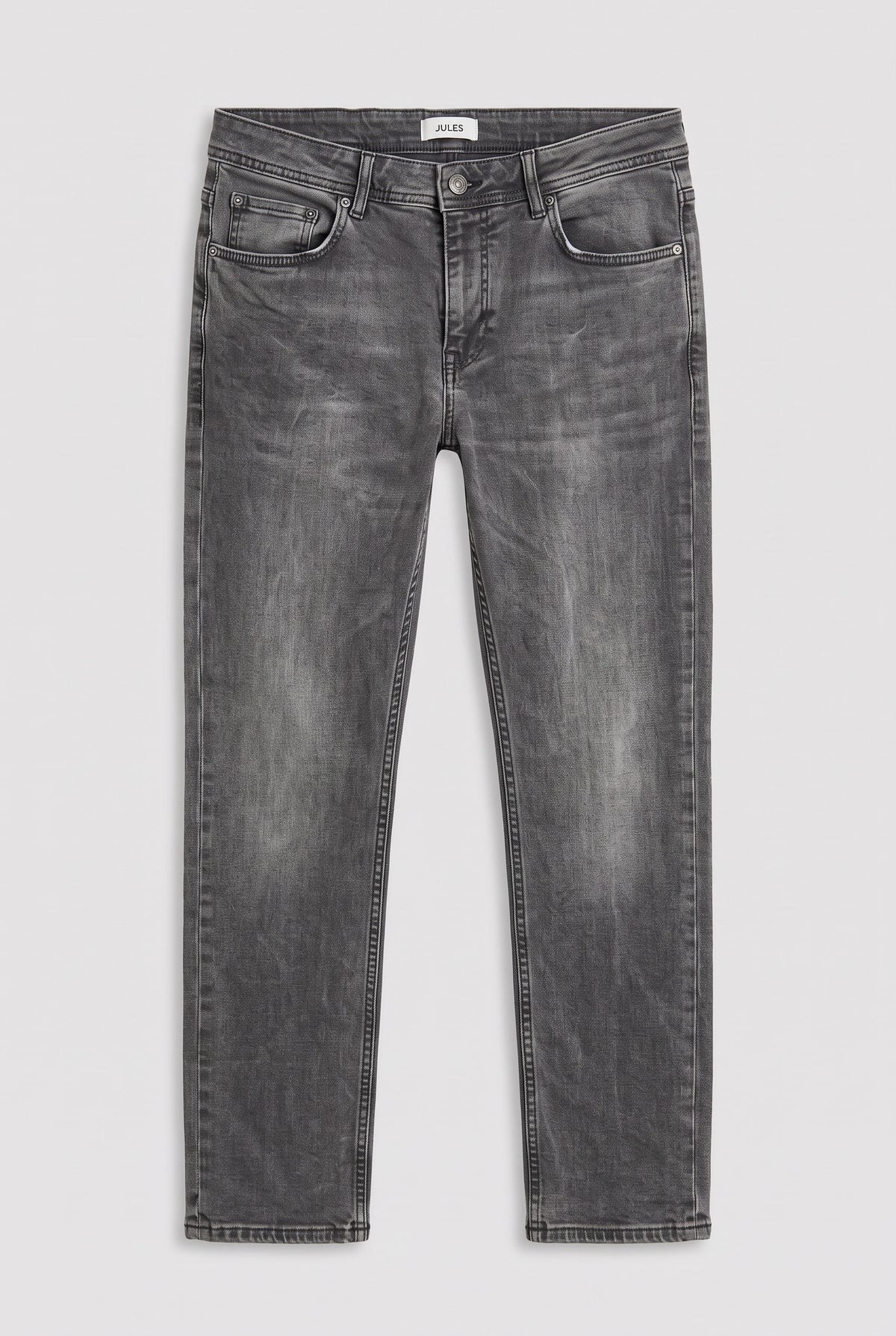 Jean straight #Ben 4 longueurs noir