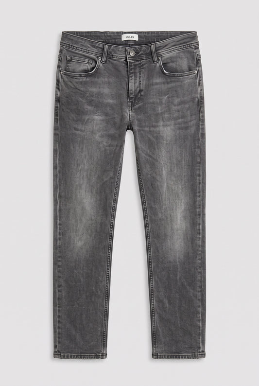 Jean straight #Ben 4 longueurs noir