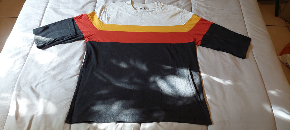 Tee shirt manches longues rainbow