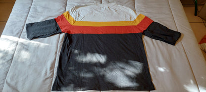 Tee shirt manches longues rainbow