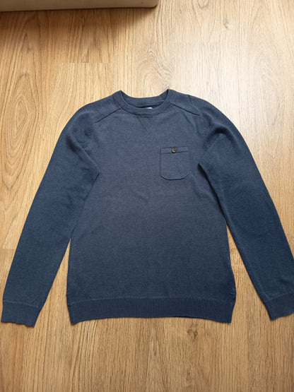 Pull homme Taille S - Bleu indigo