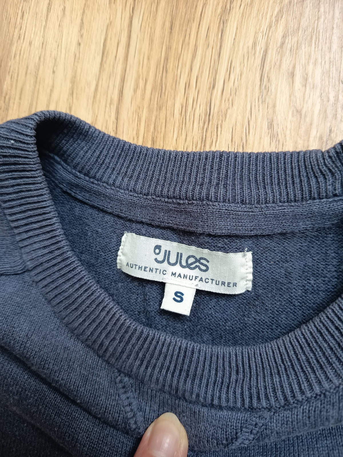Pull homme Taille S - Bleu indigo