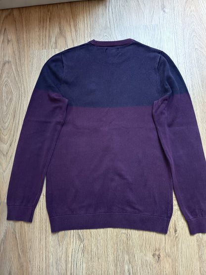 Pull homme Taille S - Prune bordeaux