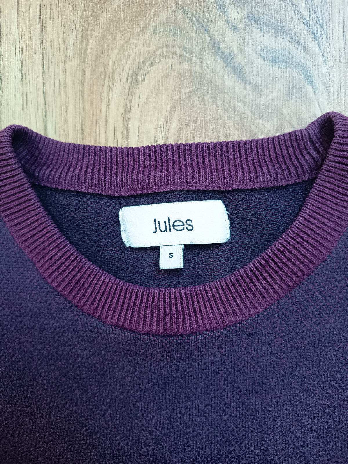 Pull homme Taille S - Prune bordeaux