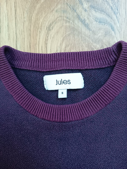 Pull homme Taille S - Prune bordeaux