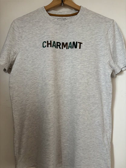 Tee shirt imprimé placé