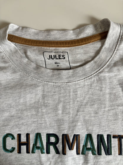 Tee shirt imprimé placé