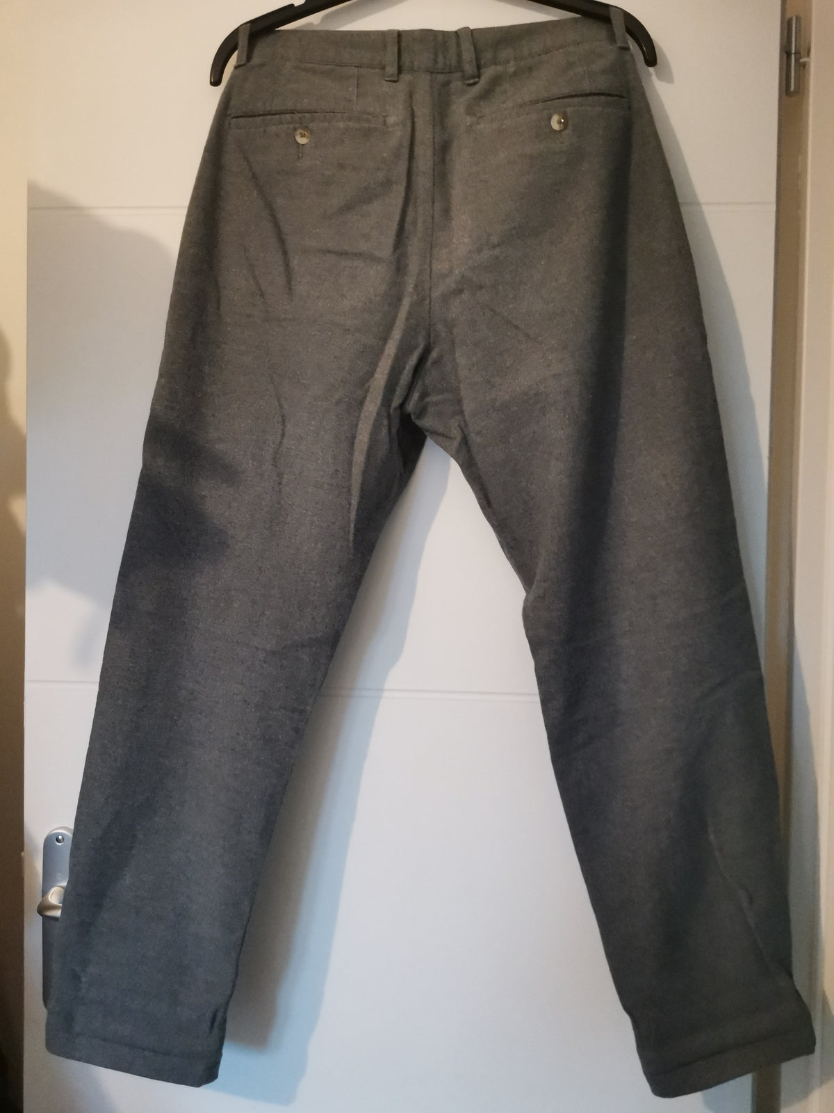 Pantalon chino flanelle carotte