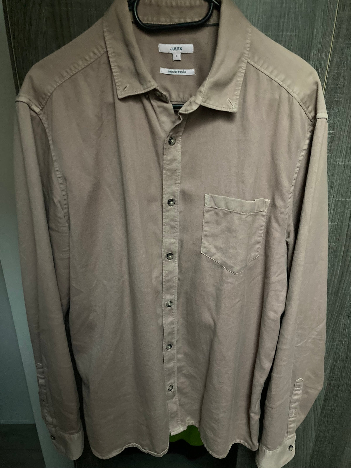 Chemise regular unie twill