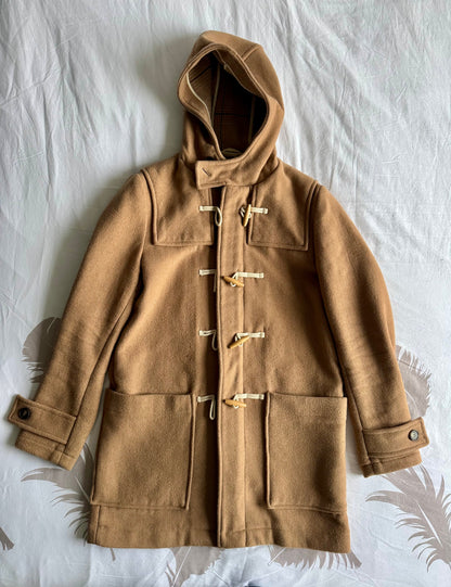 Manteau d'hiver à capuche marron