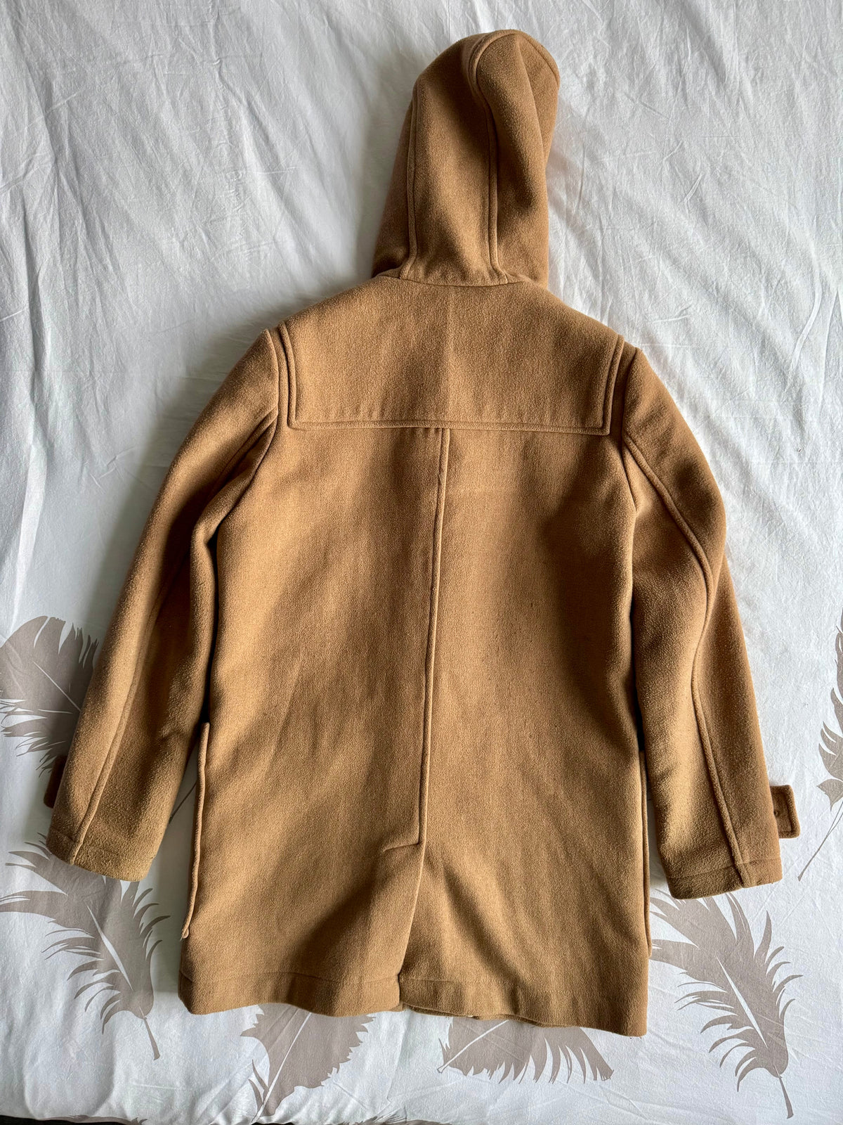Manteau d'hiver à capuche marron
