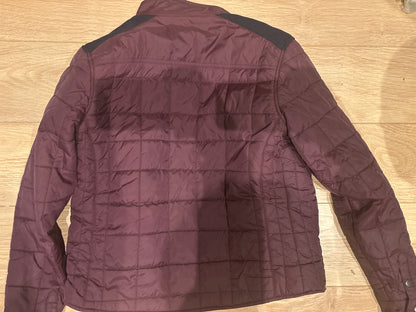 Manteau doudoune violet
