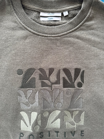 Sweat à col rond 100 % recyclé