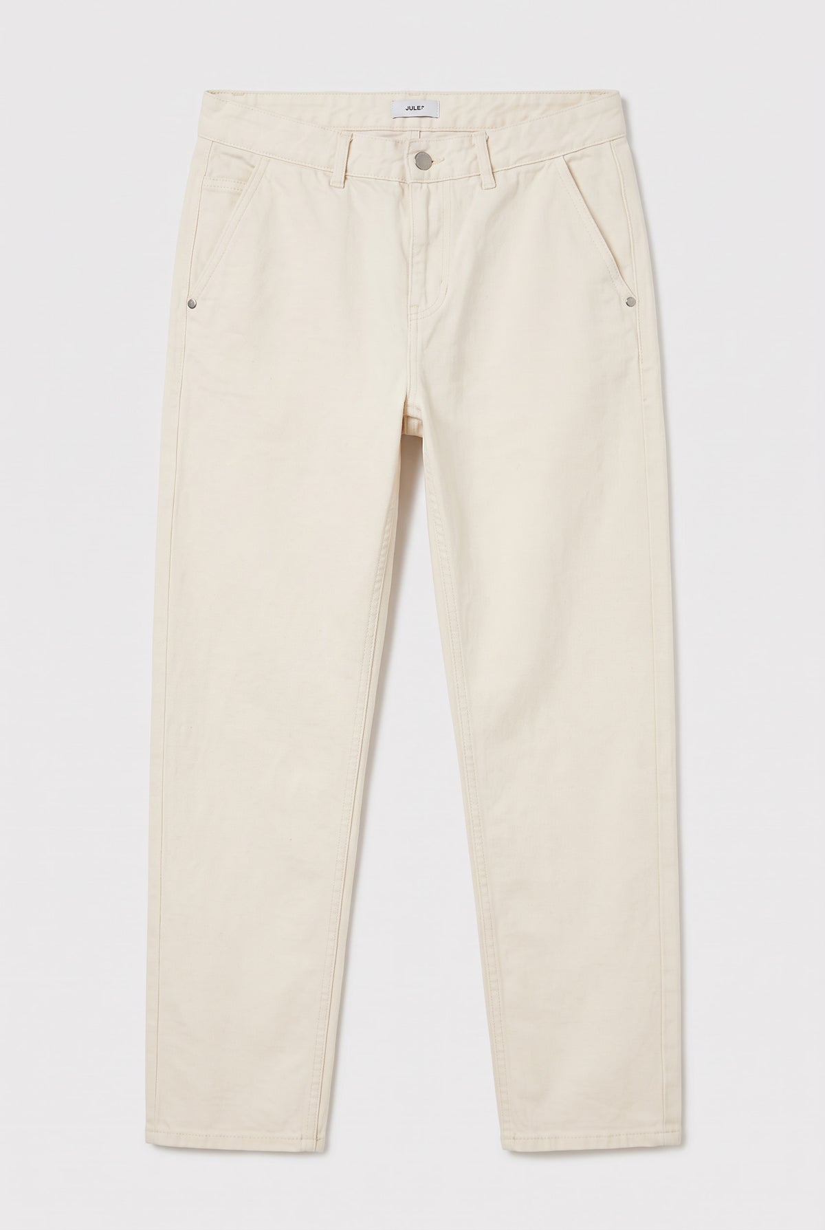 Jean loose blanc cassé taille 40 (W30 L34)