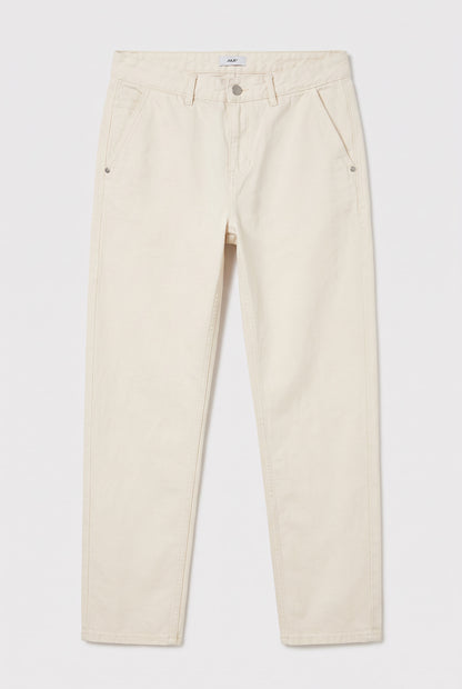 Jean loose blanc cassé taille 40 (W30 L34)