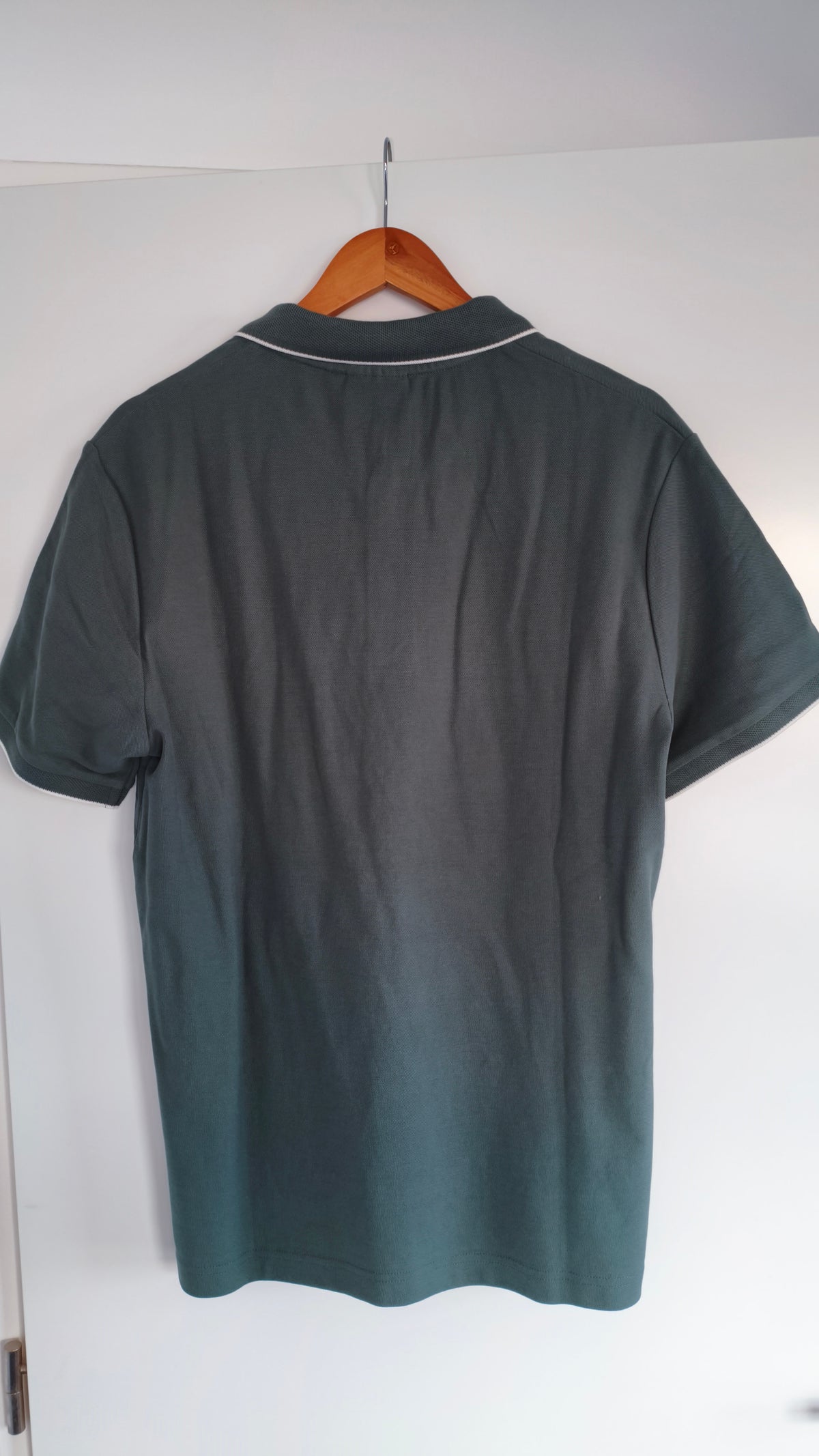 Polo manches courtes uni 'le parfait by JULES' - Vert d'eau